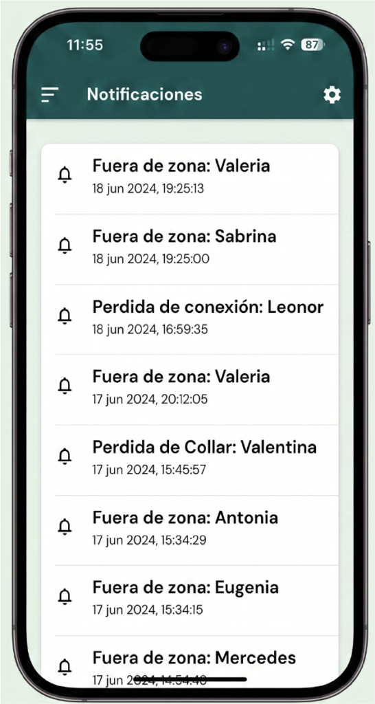 RECIBE NOTIFICACIONES SOBRE TUS ANIMALES